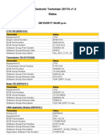 Cat Electronic Technician 2017A v1.0 Status: Parameter Value