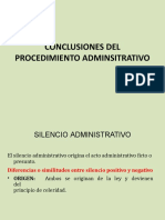 7.conclusiones Del Procedimiento Adminsitrativo