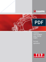 Variable Displacement Axial Piston Pumps For Truck Applications