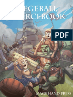 Siegeball Sourcebook