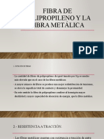 Fibra de Polipropileno y La Fibra Metálica