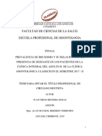 Bruxismo Desgaste Dental Becerra Rojas Juan Diego PDF