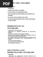 El Distrito Notarial y El Colegio de Notarios