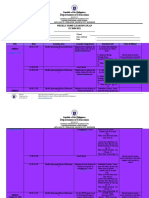 Department of Education: Weekly Home Learning Plan SY 2020-2021