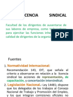 La Licencia Sindical 2