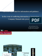 This Brief Is Provided For Information and Guidance. in The Event of Conflicting Information or Instructions, Company Manuals Take Precedence