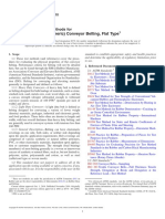 ASTM D378-10 Standard Test Methods For Rubber (Elastomeric) Conveyor Belting, Flat Type