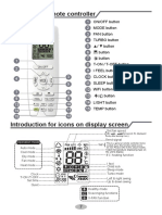 Gree Remote Controller Manual