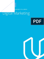 Digital Marketing: Nanodegree Program Syllabus