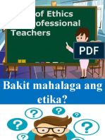 Code of Ethics For Professional Teachers