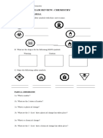 SNC1D Exam Review CHEMISTRY