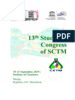 13th Student Congress of SCTM-program-en - US-2019