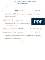 Assignment - Number System - Addl Ques - Part 3