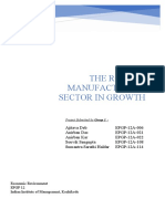 Role of Manufacturing Sector in Economic Growth PDF