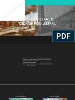 Estudo Cidade Liberal e Pós-Liberal PDF