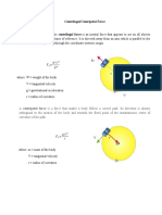 Centrifugal or Centripetal Force