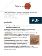 Drake, Paul W. Difusión Histórica. Ficha de Lectura PDF