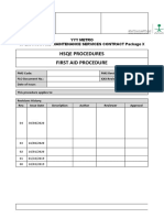 Sample - First Aid Procedure