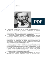 Peter Gustav Dirichlet: Cinquième Degré, The Paper Addressed Problems in Number Theory Devised by The