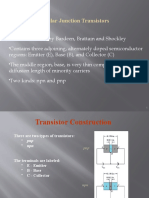 Bipolar Junction Transistors