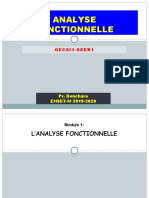 Analyse Fonctionnelle - 01