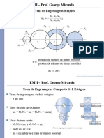 EMII - Aula 04 - Trem de Engrenagem Composto de 2 Estágios