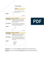 1.2 Points, Lines, and Planes Notes PDF