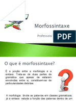 Morfossintaxe