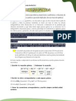 Estequiomatria Quimica Talleres