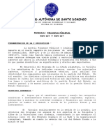 Programa de Finanzas PúblicasECN-124