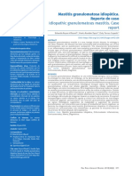 Caso Clínico Case Report: Idiopathic Granulomatous Mastitis. Case