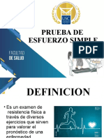 Prueba de Esfuerzo