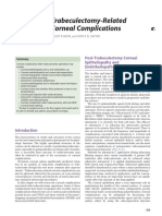 Trabeculectomy-Related Corneal Complications