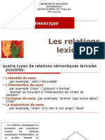 Séance Lexicosémantique 3