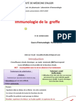 Immunologie de La Greffe (Officiel) PDF