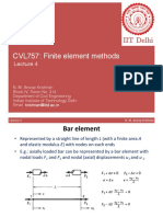 CVL757: Finite Element Methods: IIT Delhi