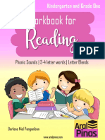 Grade 1 & Kinder - English Workbook - Reading PDF