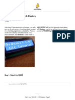 Fall in Love With I2C LCD Displays PDF