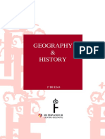 Geography & History: 1º DE E.S.O