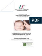 Post Natal Booklet