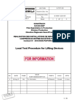 Indra: Load Test Procedure For Lifting Devices