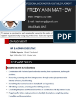 Fredy Draft CV PDF