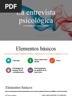 La Entrevista Psicológica