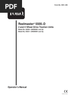 Reelmaster 5500-D: 2 and 4 Wheel Drive Traction Units