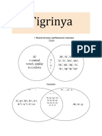 Tigrinya Speech Project - 1