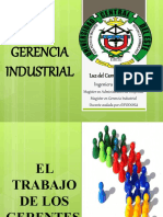 Gerencia Industrial (Conceptos Relevates Sobre Los Gerente) UCE