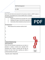 Lesson Presentation Risk Identification: Prepared By: Jamaal T. Villapaña, MBA