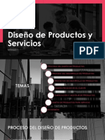 Diseno de Productos y Servicios Presentacion PDF