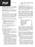 Summary of Pas 28 Investments in Associates and Joint Ventures