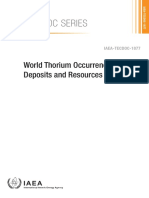 World Thorium Occurrences, Deposits and Resources PDF